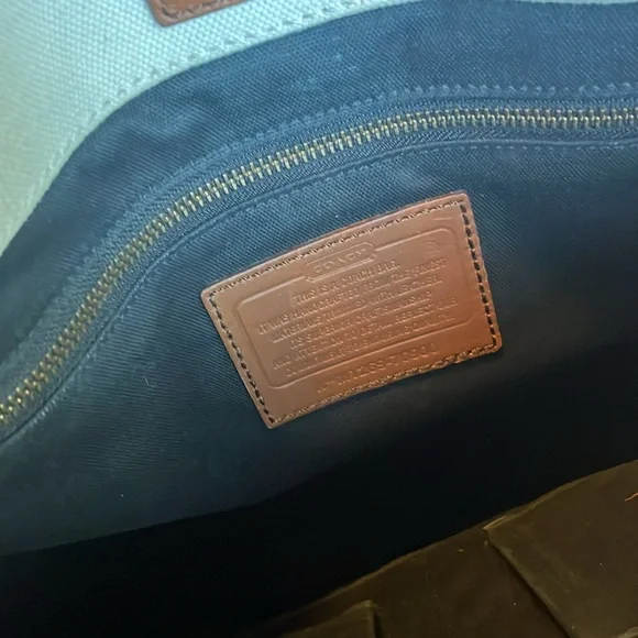 Coach Legacy Canvas Tote Bag - Picture 10 of 16